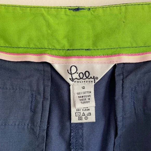 Lilly Pulitzer Cotton Mini Skirt Size 12 - Picture 5 of 5